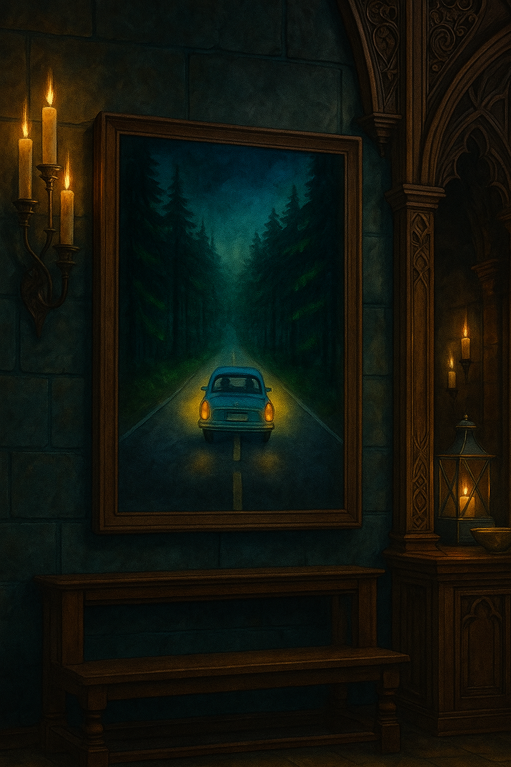 “Whispers of the Forest Road” 🪾